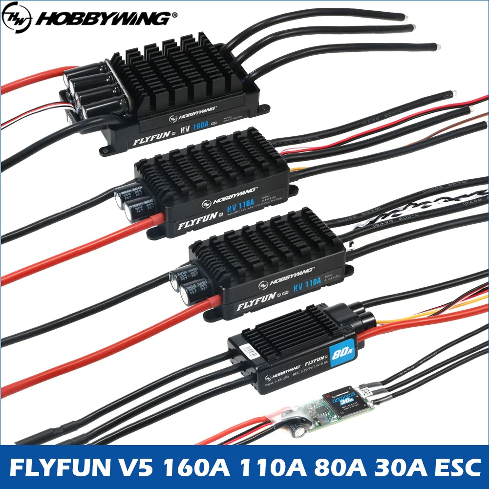 controleur-de-vitesse-hobbywing-flyfun-v5-80a-110a-160a-30a-mini-esc-sans-balais-3-6s-lipo-avec-fonction-deo-pour-quadricoptere-rc