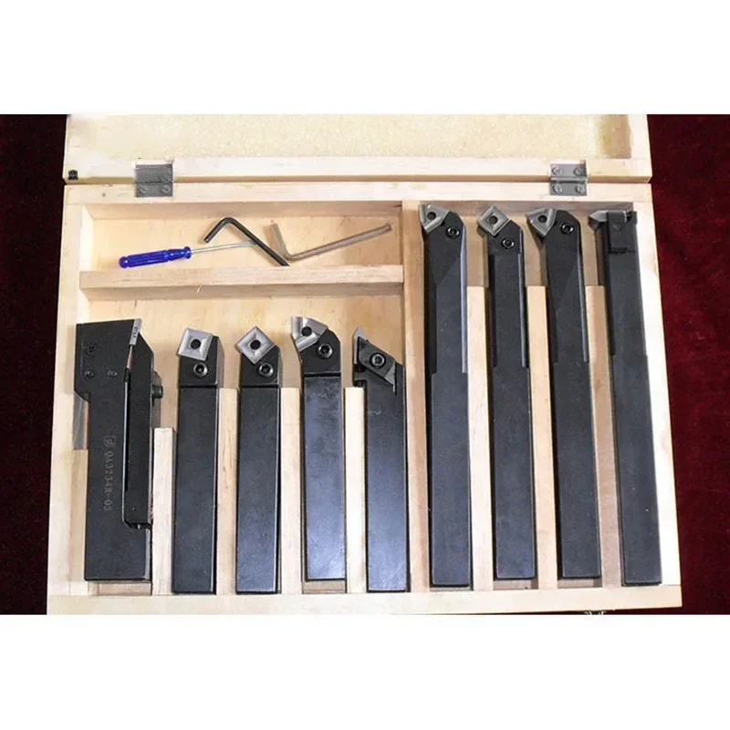 

New Electric Lathe Machine 1PC 25/32MM Lathe Indexable Turning Set For Turning Carbon Steel Turning Tool Portable CH