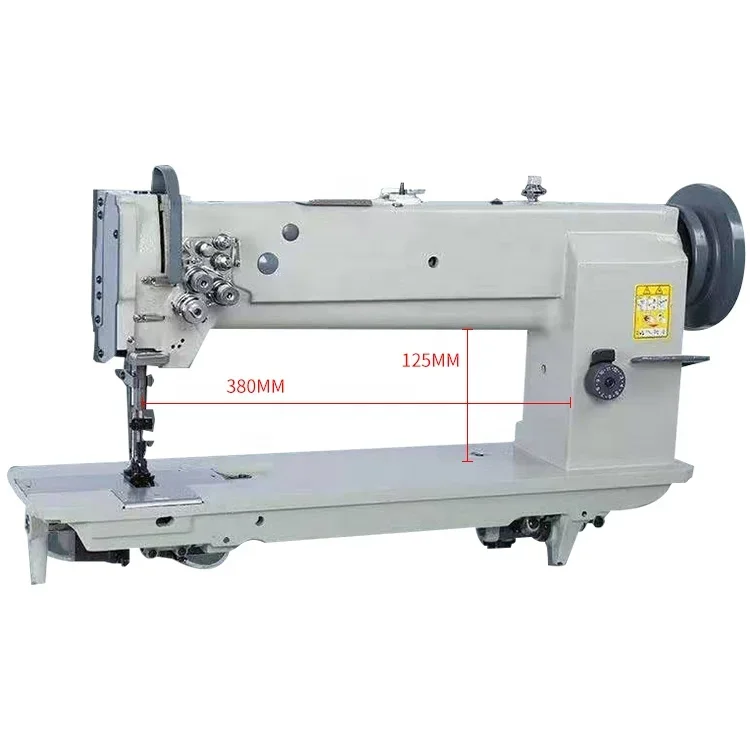 380mm Unison/compound/triple/integrated Feed Large Tents Double  Lockstitch Sewing Machine