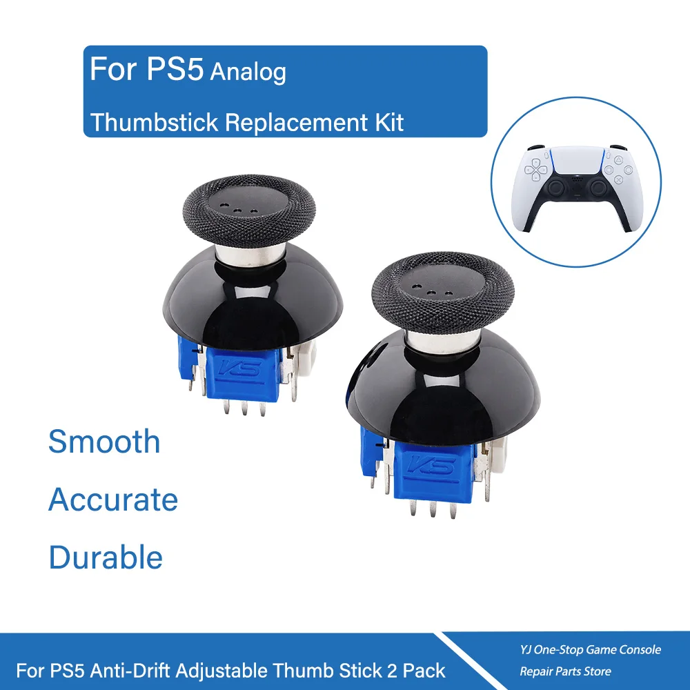 K-Silver JT13 Pro JT13-005 Analog Stick TMR Joystick 320° Adjustable Tension No Drift for PS5/Switch Pro/PS4 Replacement Part - view 5
