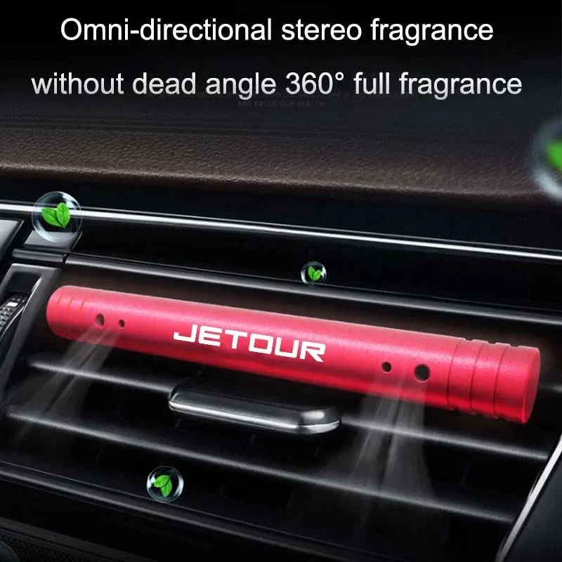 Applicable to JETOUR X70 X90 PLUS X70S X70M X95 Automobile perfume Solid perfume Air Outlet Clip Aromatherapy Stick Decoration