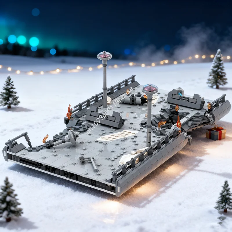 

1007pcs MOC Mygeeto Bridge Star Battle Model Building Blocks Architecture Toys DIY Idea Education Brick Christmas Gifts Kids