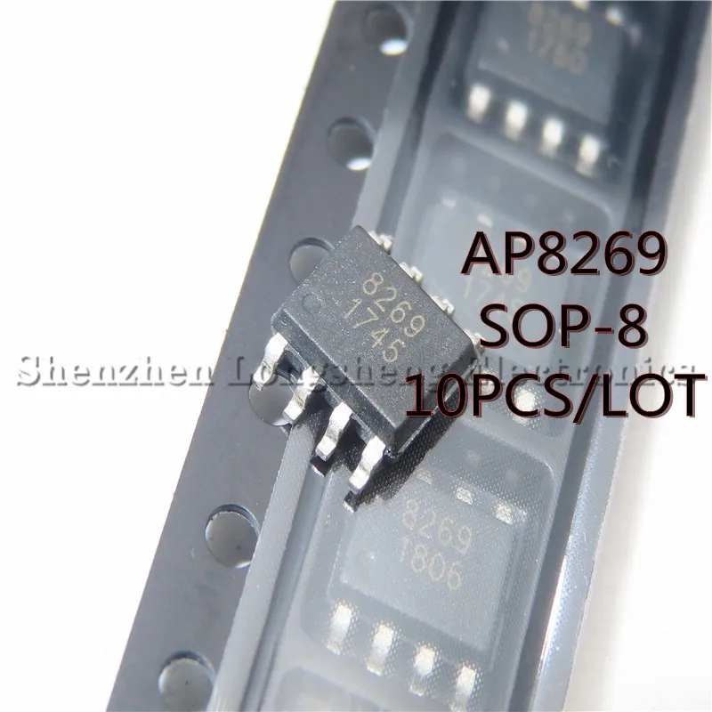 10PCS/LOT 8269 AP8269 SOP-8 SMD PWM power controller IC chip New In Stock Original