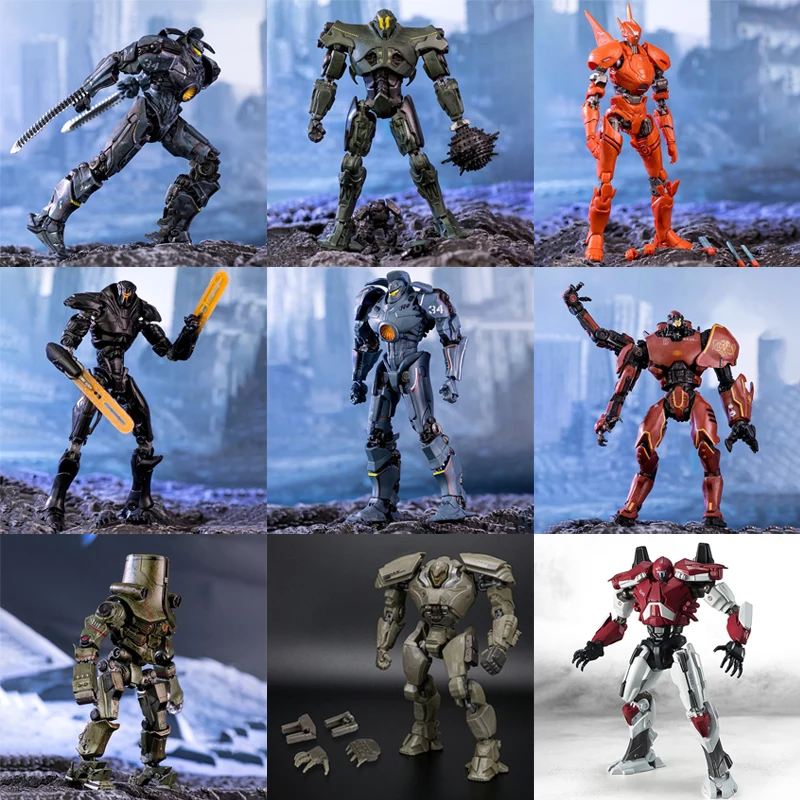 Pacific Rim Mecha Hand Figure Revenge Wanderer Armor Toy Model Obsidian Titan Ornament Monster Statue Ornament Movable Model Toy