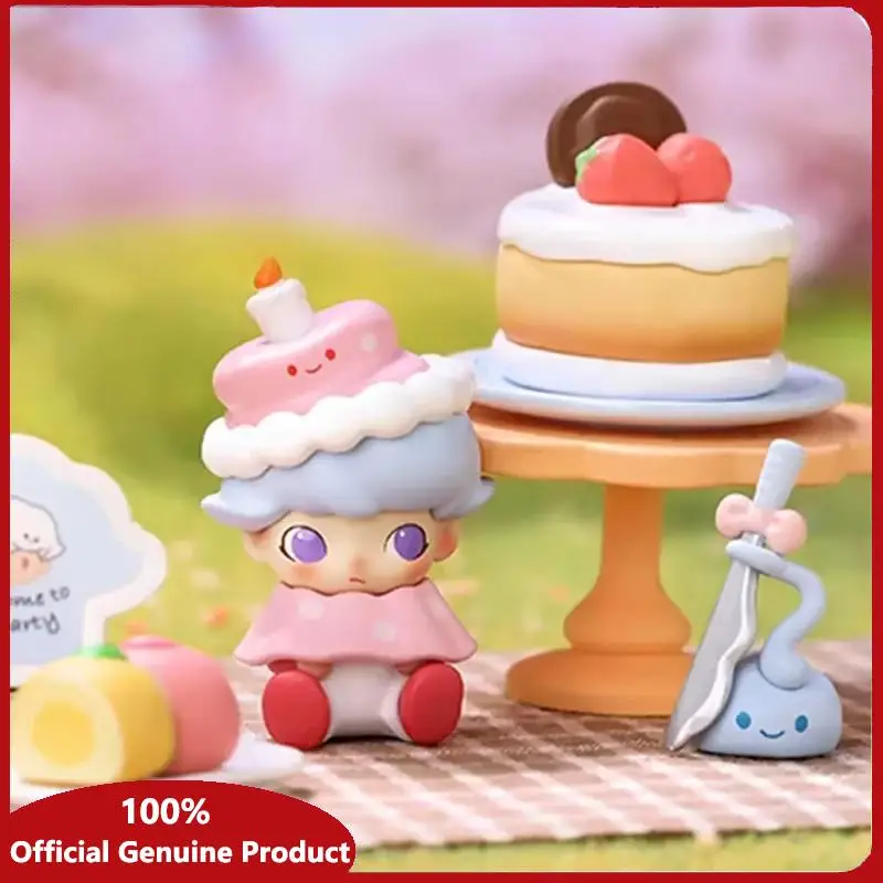 

DIMOO Go On An Outgonging Together Series 100% Original Blind Box Toys Guess Bag Mystery Box Mistery Caixa Action Figure Surpres