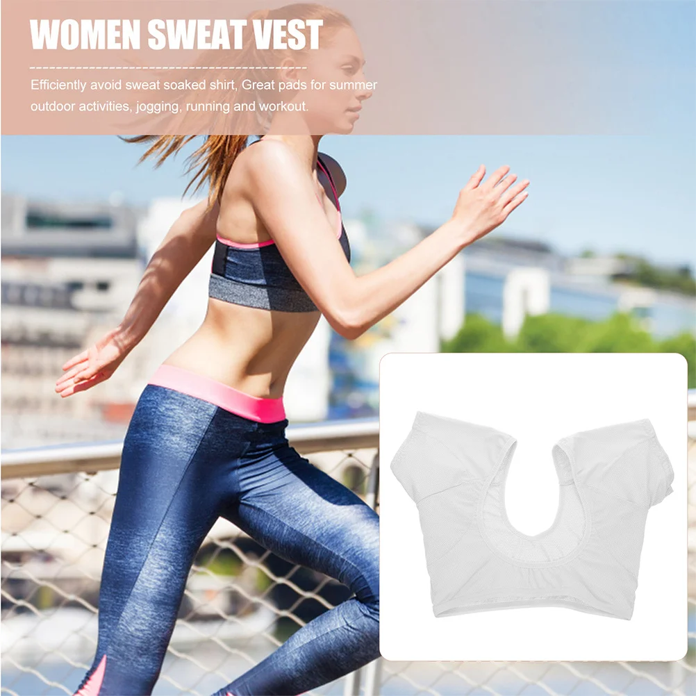 Tシャツ脇汗パッド男性用汗止めアンダーシャツポリエステル脇の下女性用吸収性