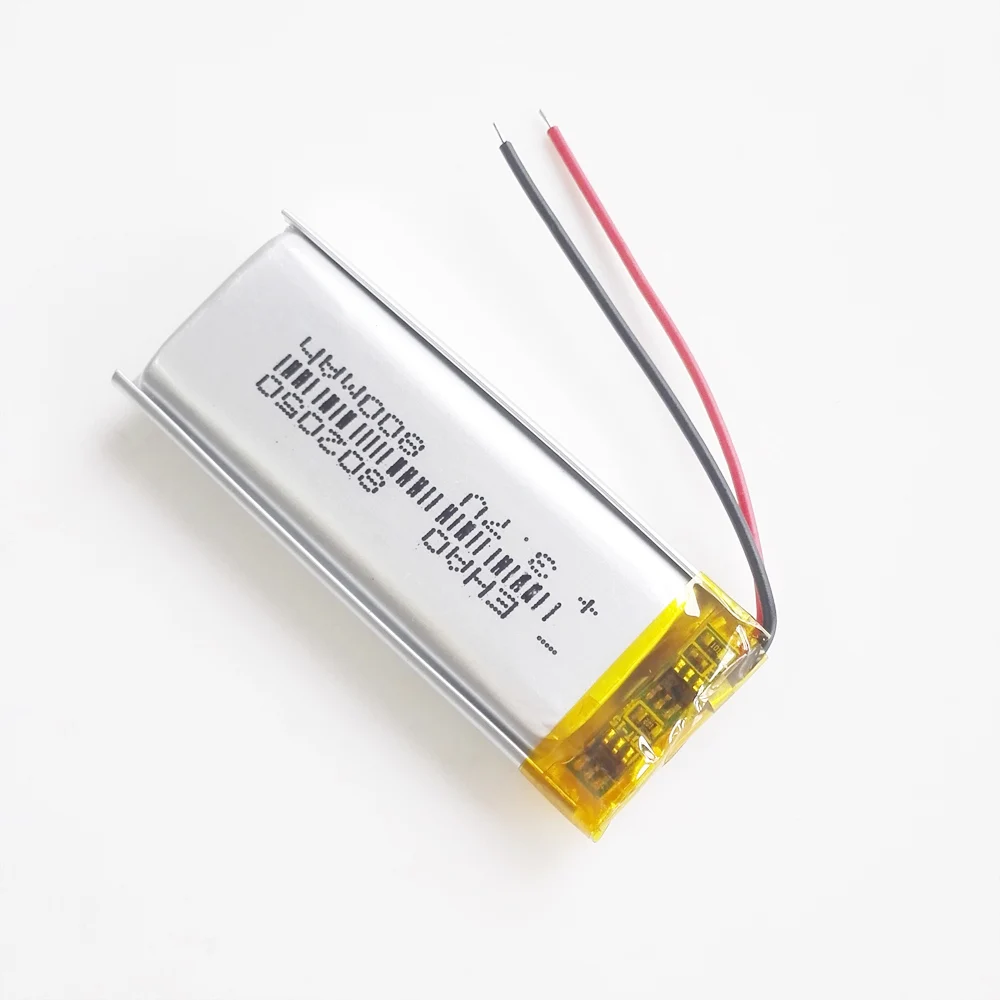 3.7V 800mAh 802050 litowo-polimerowa LiPo akumulator do Mp3 słuchawki PAD DVD E-book zestaw słuchawkowy bluetooth