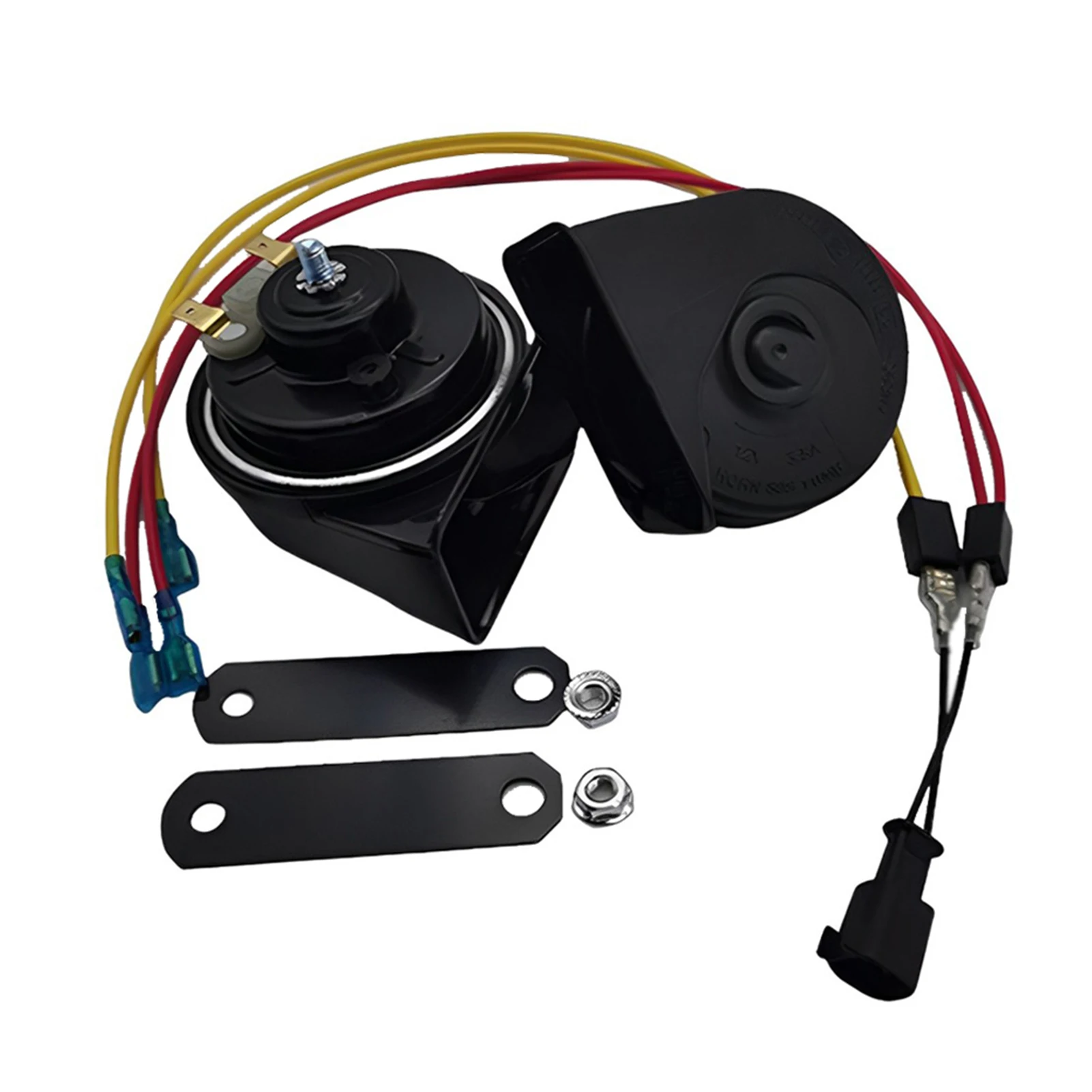 

1 пара водонепроницаемых рожков в виде улитки, автомобильный рожок, рожок в виде улитки для Focus Fiesta S-Max B-Max C-Max, громкий