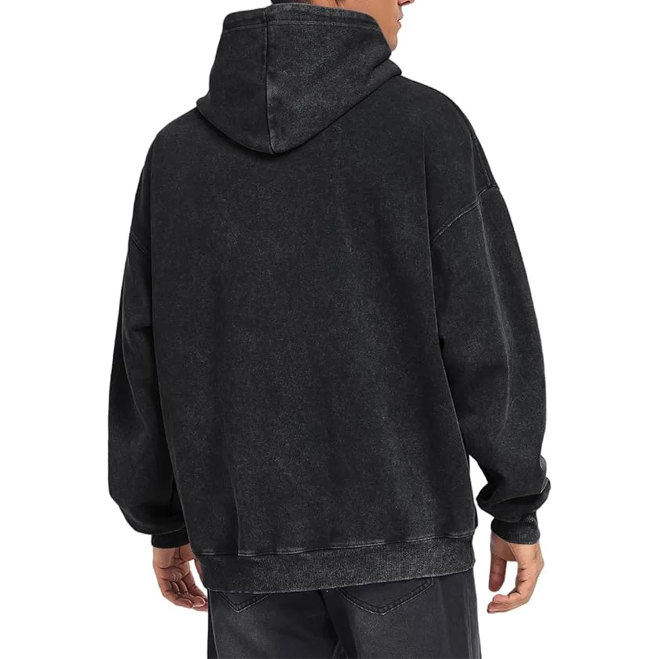 Most Likely Men's Vintage Washed Graphic Hoodie Retro Distressed Pullover Streetwear Casual Sweatshirt