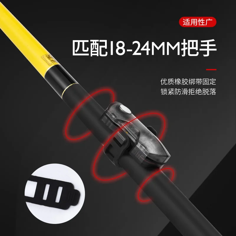 ABS wiederaufladbare Angelköder Licht USB Nachtfischen Köder Licht mit Sensor für Angelrute