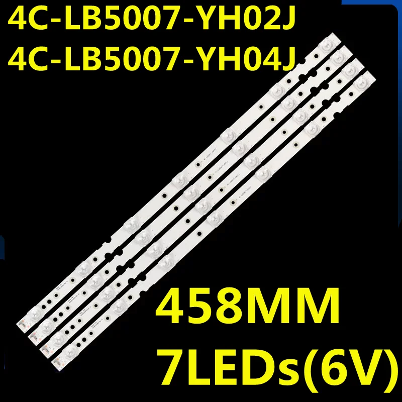 

LED Strip 7 Lamp For 50V2 50L2 50D6 50HR330M07A0 4C-LB5007-HR01J 4C-LB5007-ZM03J 50a421 50a423 50A360 50A362 50A730U 50D730U