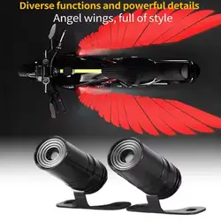 Motorcycle LED Floor Light Modification Decorative Light Blanket Wing Laser Projection Light Angel Wing Laser Light