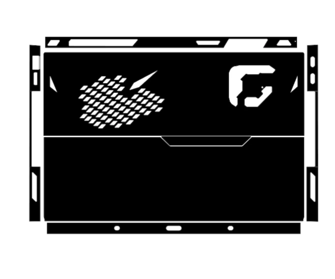 Pre-cut 1PCS Back+Side Skin Sticker Cover Film For 2026 Onexplayer X2 10.95-inch