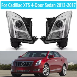 For Cadillac XTS 4Door Sedan 2013-2017 HID/Xenon Non-AFS LED DRL Projector Headlights Not Compatible on Models w/ AFS Headlights