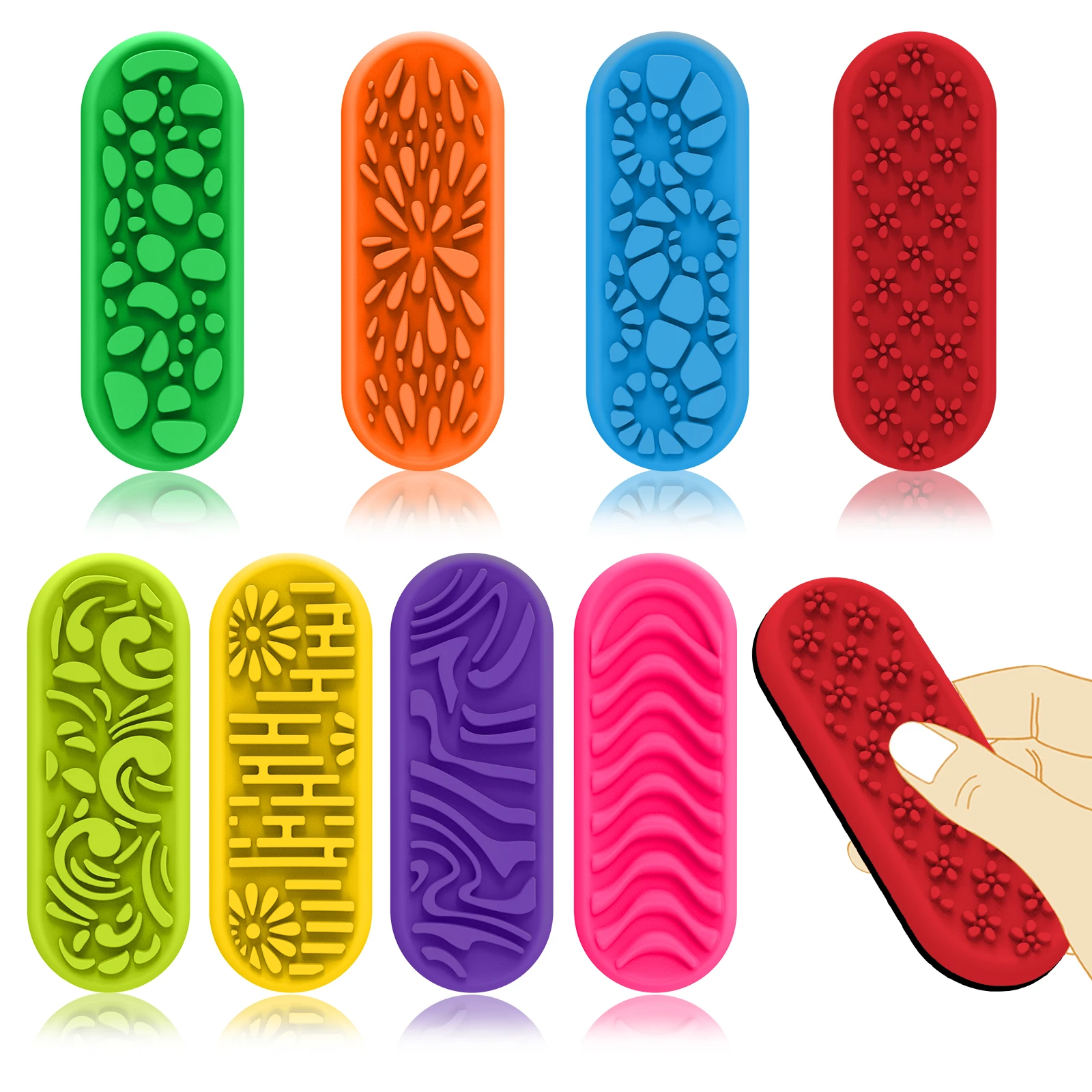 Creative Fashion Magnetic Sensory Stone for Adult Decompression Soft Silicone Texture Bestseller Unique Gift