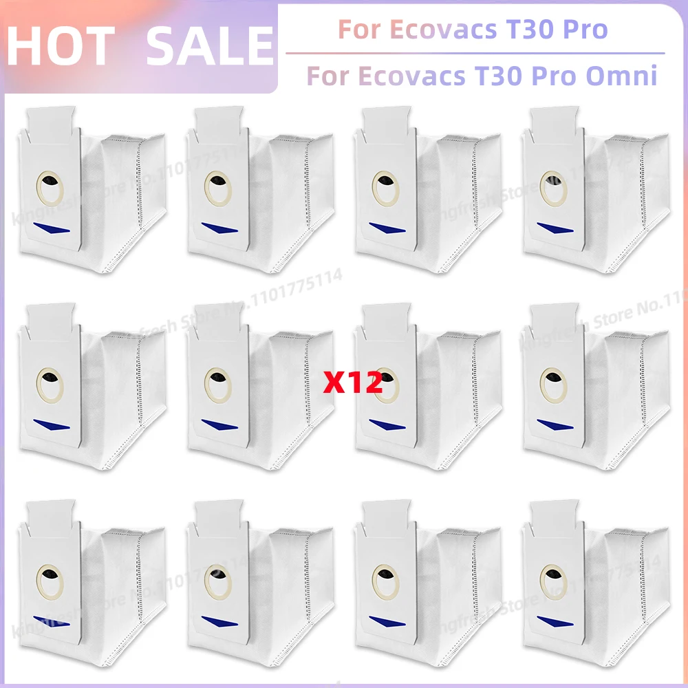 Passend Für Ecovacs T30 Pro Omni / T30 OMNI, Ecovacs Deebot T30e Pro Omni, YEEDI M12 ULTRA PLUS / M12 Pro+ Teile Hauptrolle Seitenbürste Filter Staubbeutel Wischmopptuch