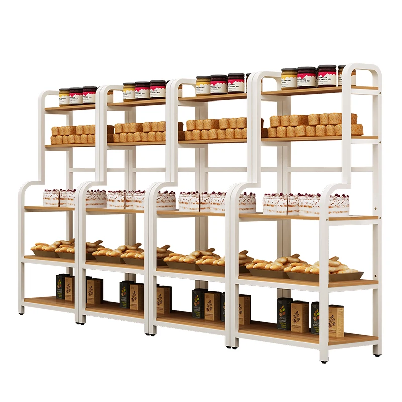

Bread display cabinet, island cabinet, pastry bakery, cake shelf display rack, rack