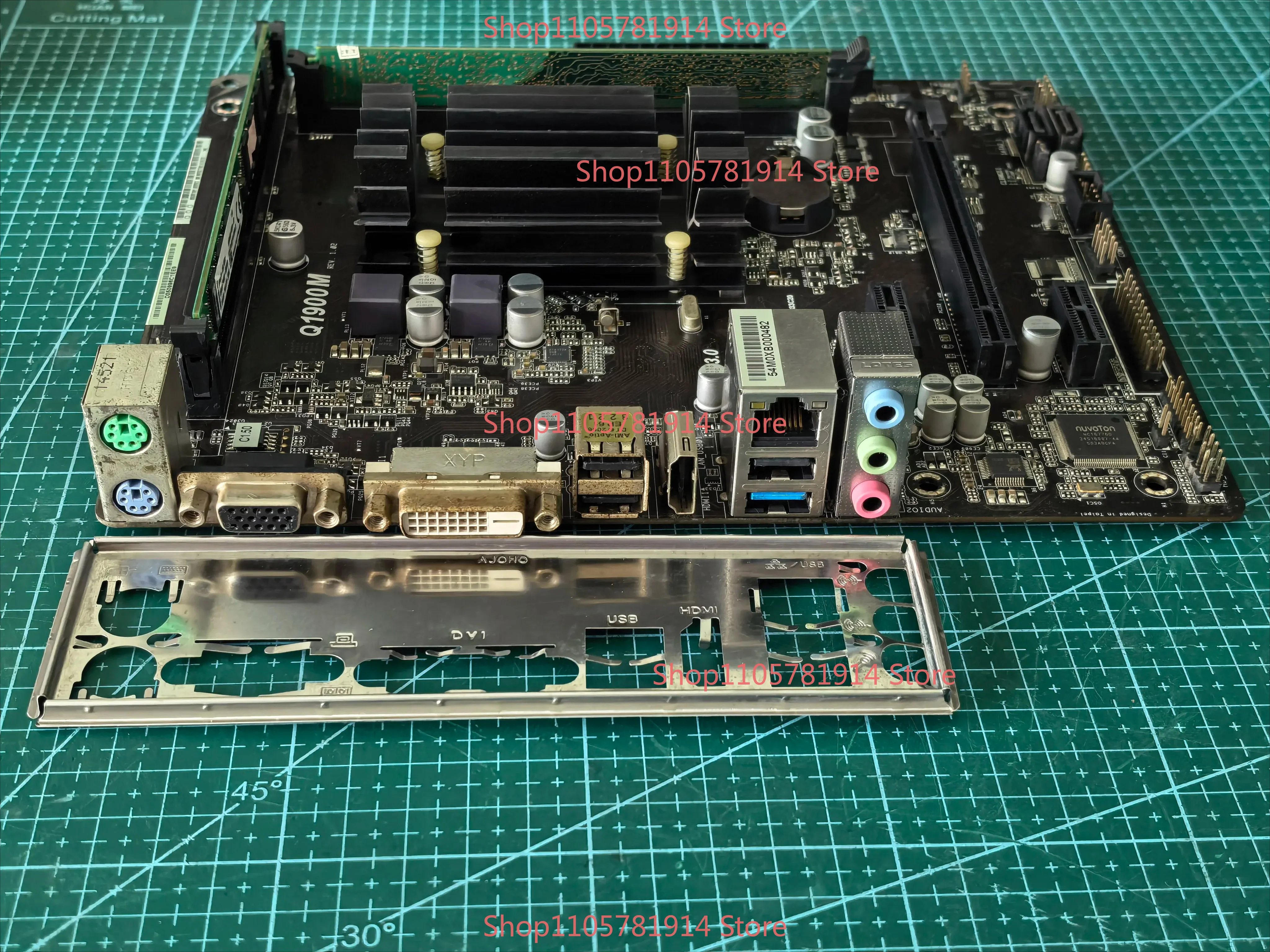 For ASRock Q1900M Main Board Onboard J1900 Low Power Industrial Control Main Board