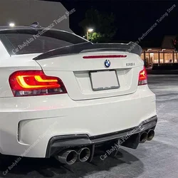PSM Style Rear Wing For BMW E82 Rear Trunk Spoiler Lid 1 Series 135i 125i 123d 120i 120d M1 Rear Tail Wing Bodykit 2007-2014