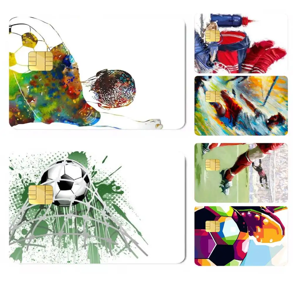 Football Art-t High Definition Matte PVC Film Tape | For Credit Card, Debit Card Stickers & Gift Decoration