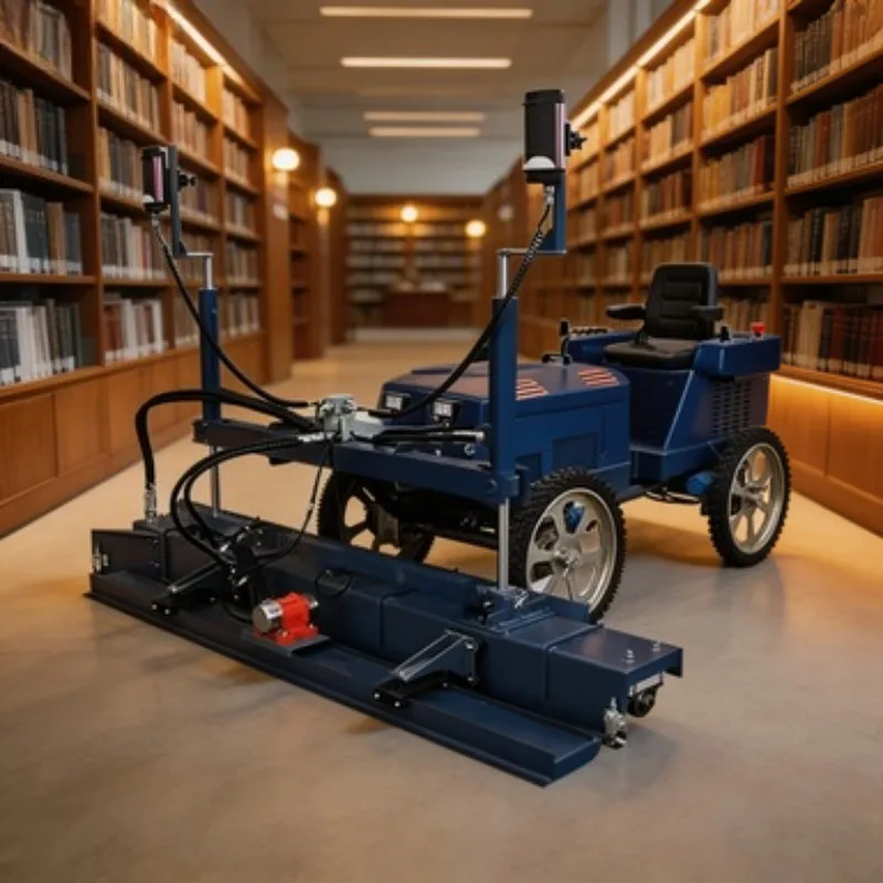 For Industrial Plant Laser Screed Concrete Floor Leveling System Self Propelled Vibratory Leveler for Heavy Duty Floor Work
