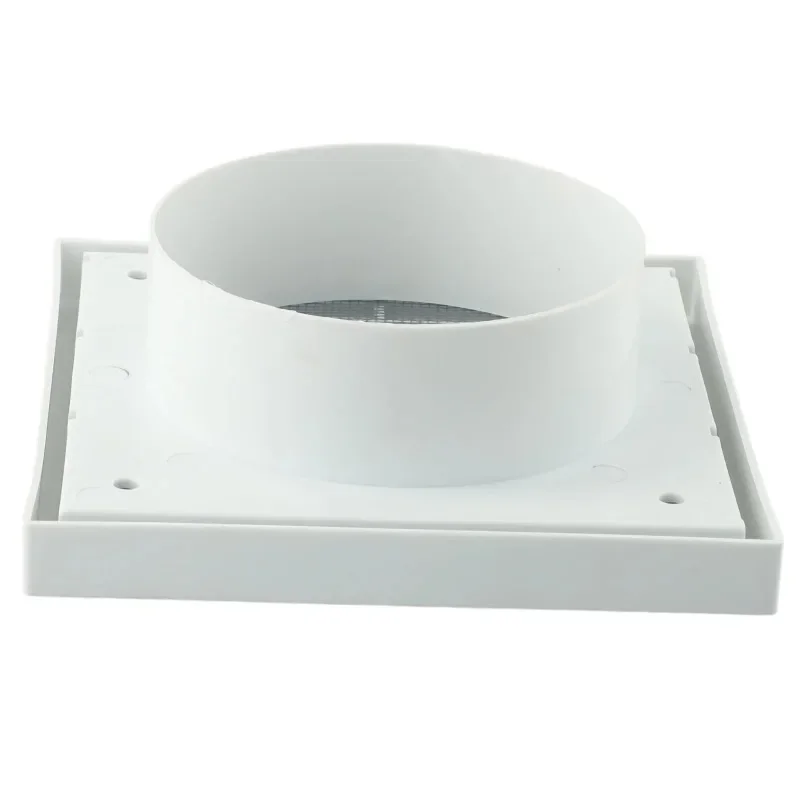 Rejilla de ventilación eficiente Material PP duradero Adecuado para aberturas de pared o techo Protección de vehículos y roedores Blanco