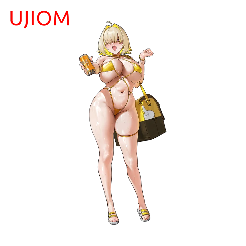 UJIOM Alluring Hot Bikini Elegg Wall Sticker Popular Hot Selling Waterproof Picture Decal Suitable For Smooth Surfaces Decor