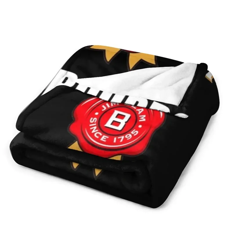 Jim Beam Throw Blanket Furry Blanket Summer Blanket Thin Blankets@0￥