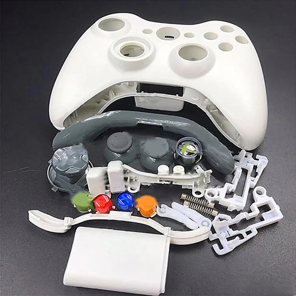 

Полный корпус контроллера для беспроводного контроллера Xbox 360, цвет серебристый