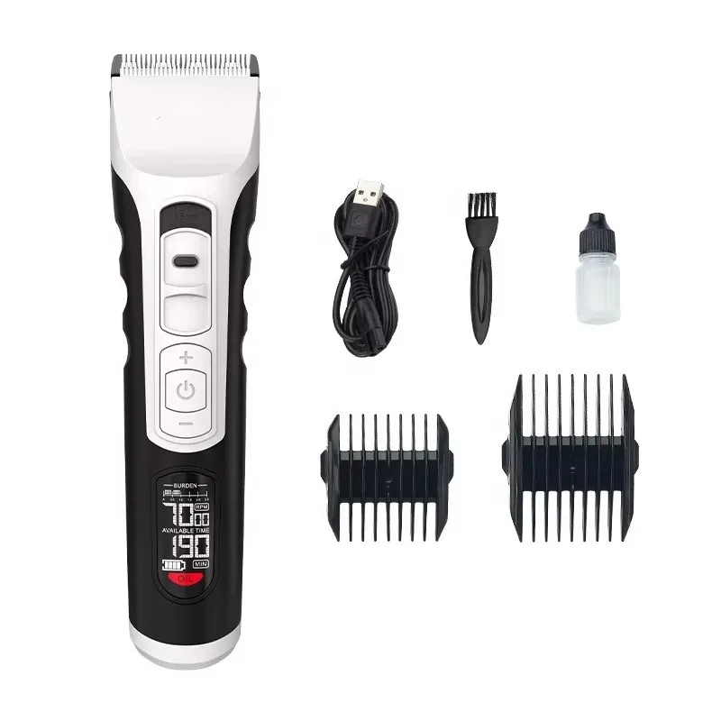 Professional Rechargeable Electric Dog Shaver Eco-Friendly Dog Clippers Wholesale Set Pet Cleaning Supplies