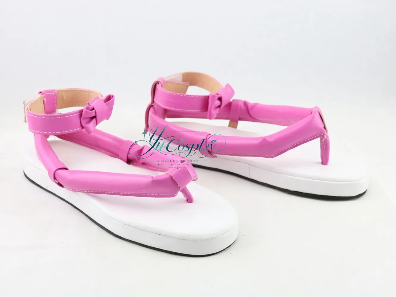 Mitsuri Kanroji Giyu Tomioka Cosplay Shoes Character Boots Anime Group Costume Footwear for Festival Event