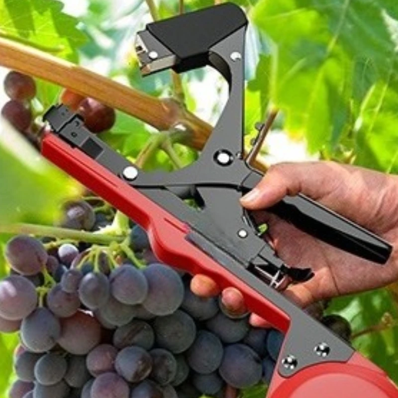 Automatic Plants Tying Machine Tapetool Tape Set For Vegetable Grape Tomato Cucumber Pepper Flowers