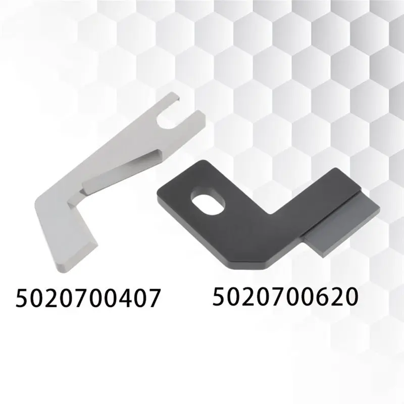 B84B Replacement Upper Lower Knife Set for BERNINA L450 Overlock Serger Sewing Machine Parts