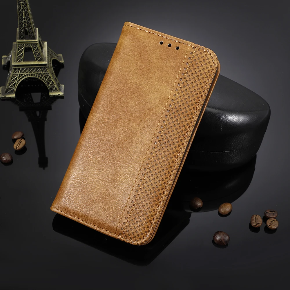 

For Tecno Spark 40 4G case Retro PU Leather Back Case For Tecno Spark 40 4G Cover Fundas Phone Accessories