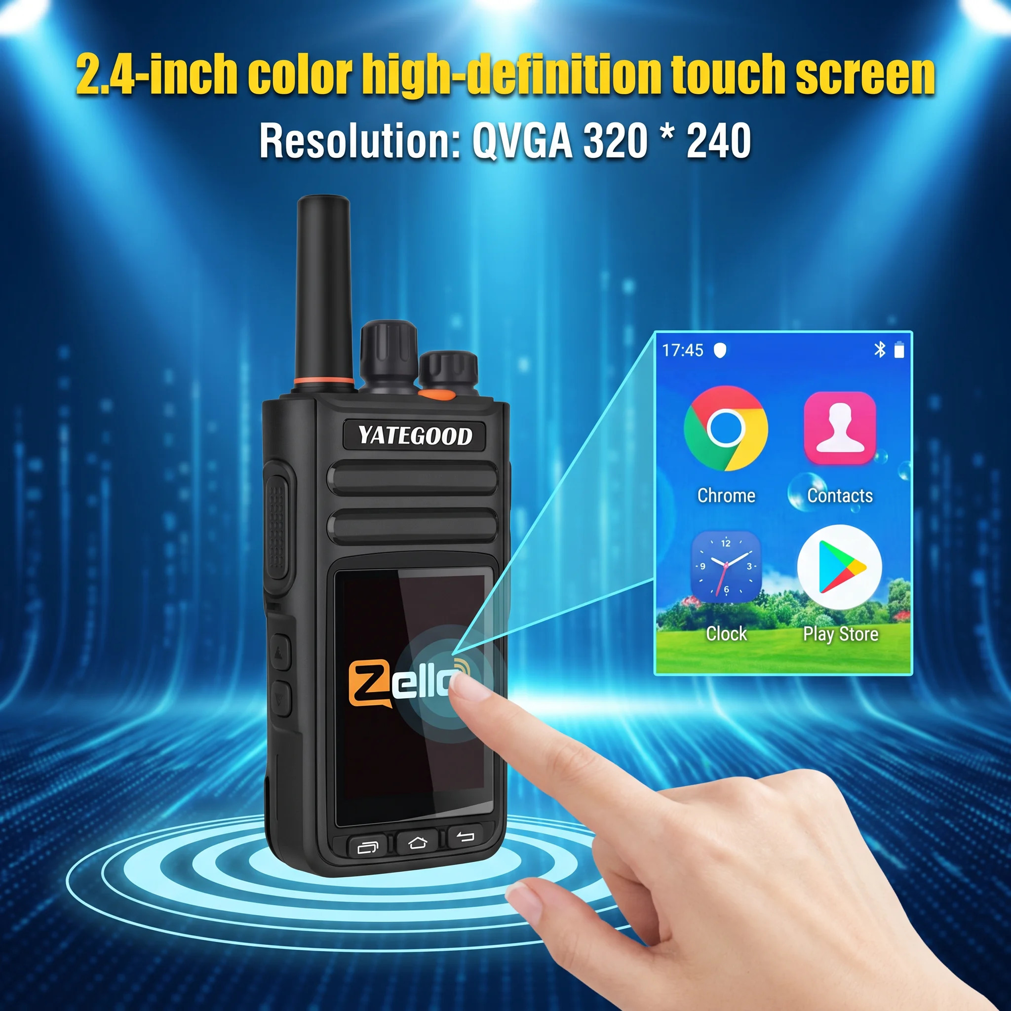 YATEGOOD GB8 Zello 2GB+16GB 2.4