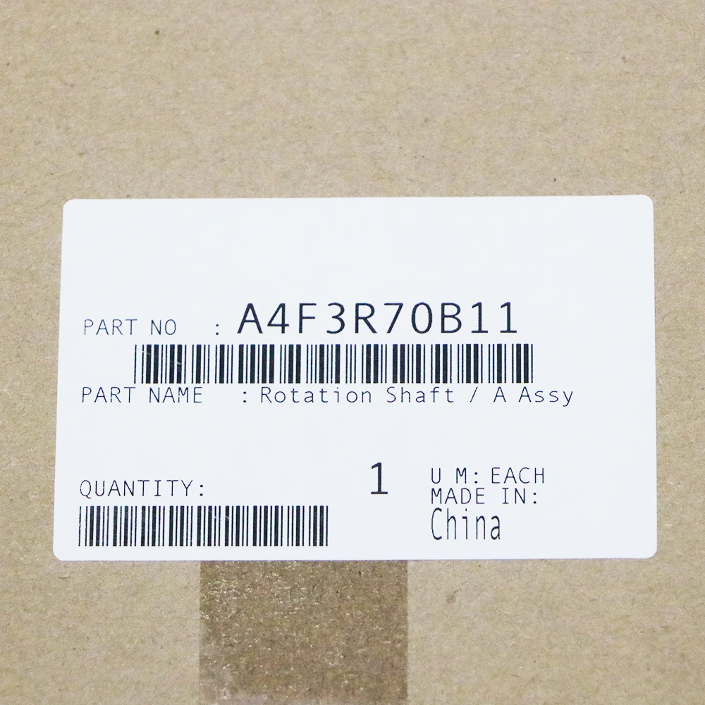 

A4F3R70B11 Оригинальный вращающийся вал/сборка для Konica Minolta Bizhub PRO 951 1051 1100 1200 1200P PRESS 1052 1250 A4F3R70B00