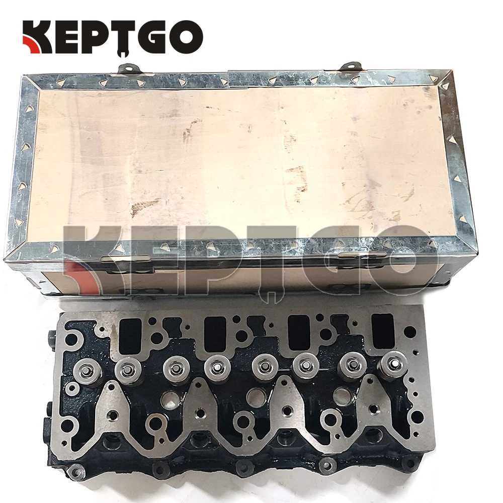 4LE1 Cylinder Head With Valve For Isuzu 4LE1 Engine Hitachi Excavator