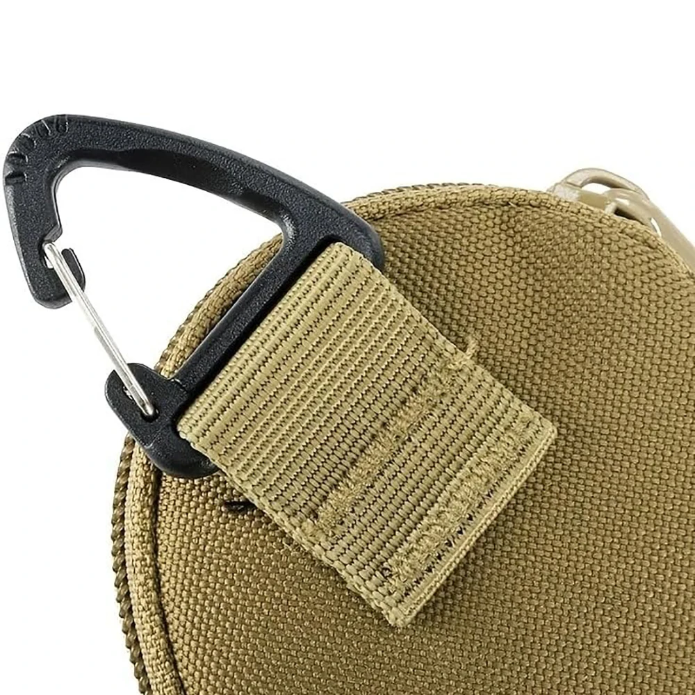 900D Oxford Wasserdichte Mini-Tasche Schlüsseltasche Münzbeutel Kleine Geldbörse Schlüsselanhänger Outdoor-Accessoire Hängetasche Taktische Tasche – Detail 8