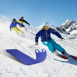 Winter Snow Sled Portable Foldable Snowboards Flexible Roll Up Skiing Board For Children Adult Sledge Snow Skiing Accessories