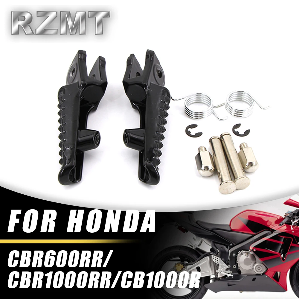 

Motorcycle Folding Parts For HONDA CBR600RR 03-06 CBR1000RR 04-14 CB1000R 08-14 Front Foot Rests Pedal Bracket Assembly Kit