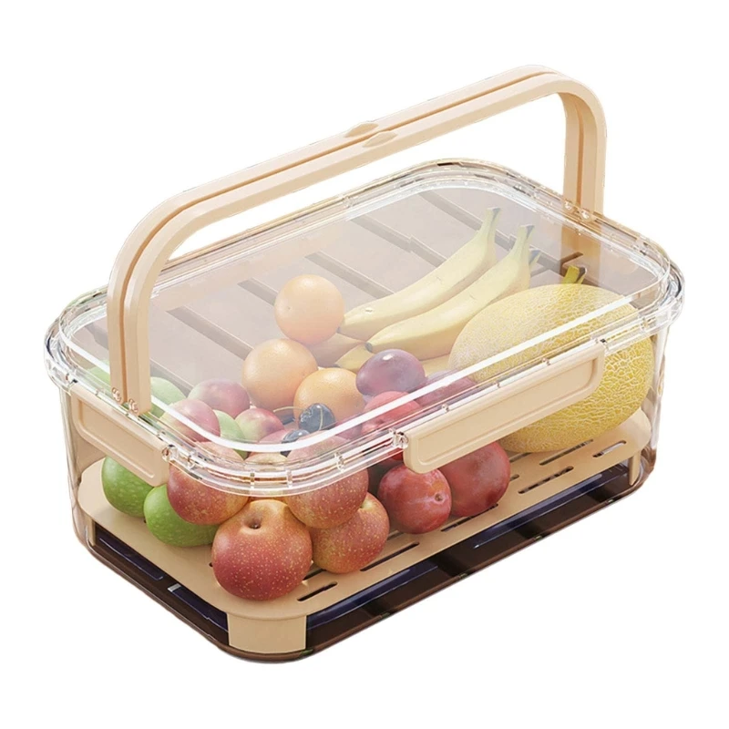 Lunch Box Crisper Container Lagerung Box mit Deckel Lebensmittel Konservierung Container Dropshipping