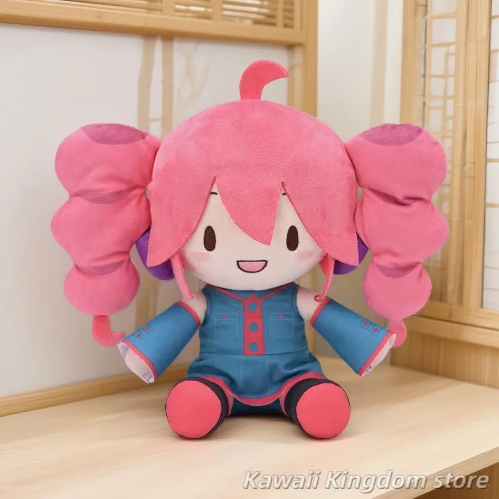 

Kasane Teto аниме игра хлопковая кукла плюшевая подушка косплей милый мультфильм сидящие плюшевые подарки Хэллоуин талисман фанаты подарок