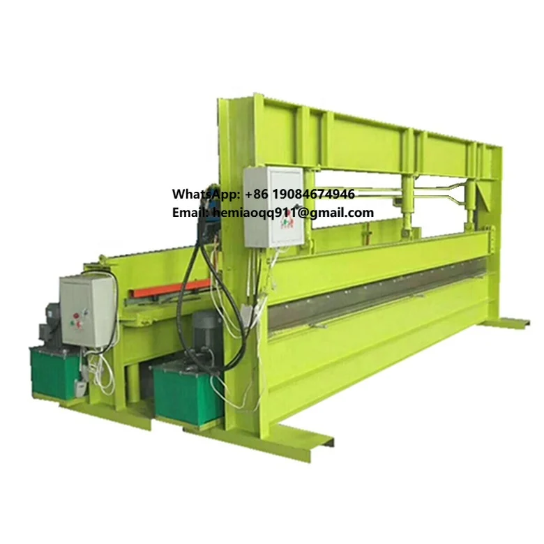 

Hydraulic Manual Steel Metal Iron Plate Cutting and Bending Machine /sheet Metal Bending and Shearing Construction Machine