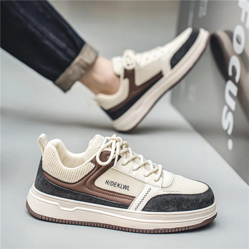 

Мужская обувь, летняя новая сетчатая дышащая повседневная спортивная обувь, Корейская версия, трендовая ретро Обувь для тренировок, кроссовки, мужская обувь для тенниса