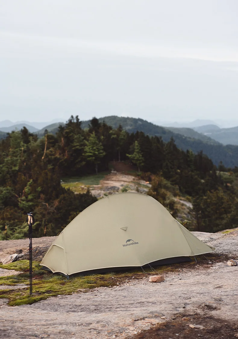 Naturehike Cloud Up Campingzelt Pro Wanderzelt Bergsteigerzelt Reisezelt Outdoor Übernachtungszelt Wasserdicht Winddicht Ultraleicht Tragbarer Sonnenschutz – Detail 9