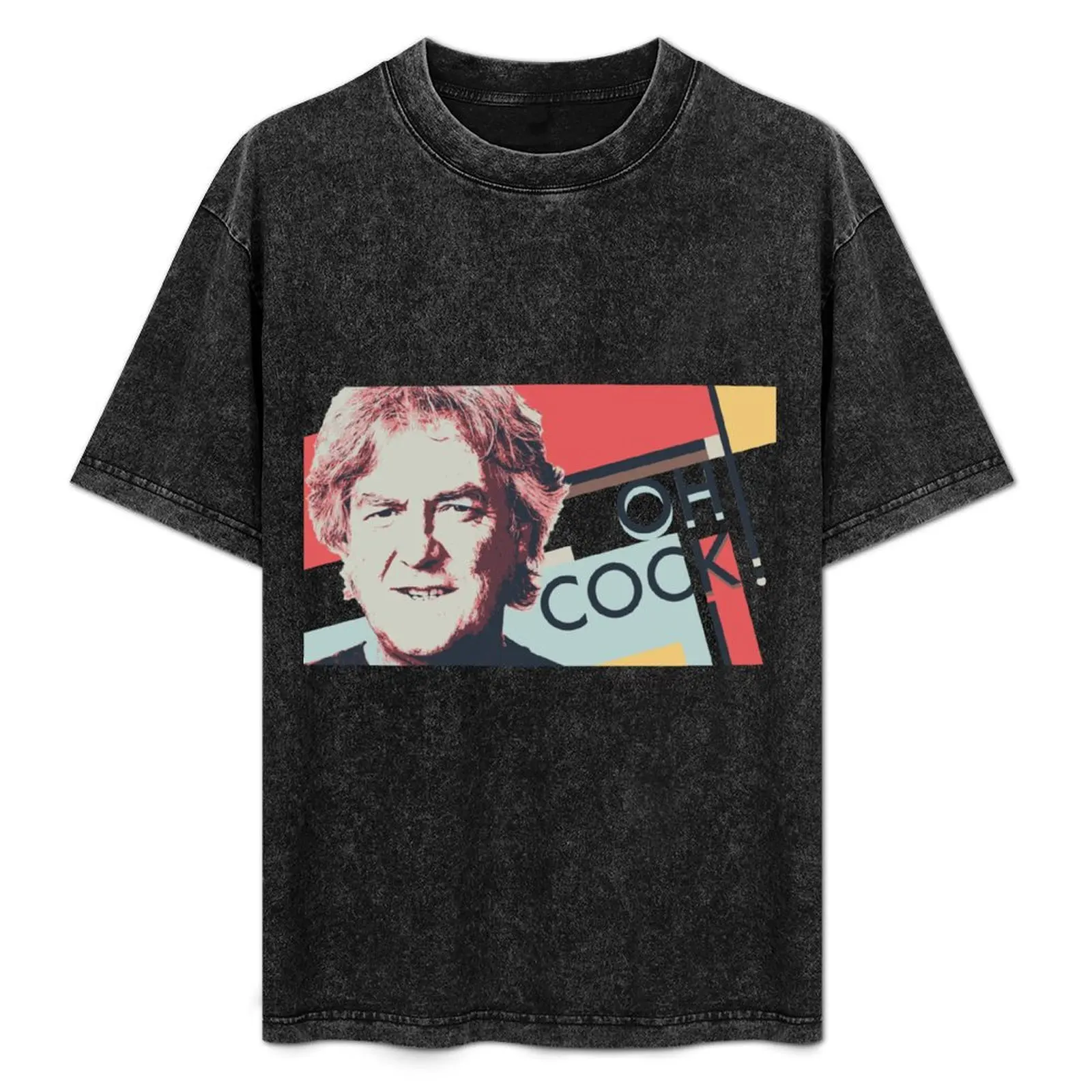 

James May - Oh Cock! - Mondrian2 T-Shirt cotton t shirts man 100% man t shirt luxury T-Shirt