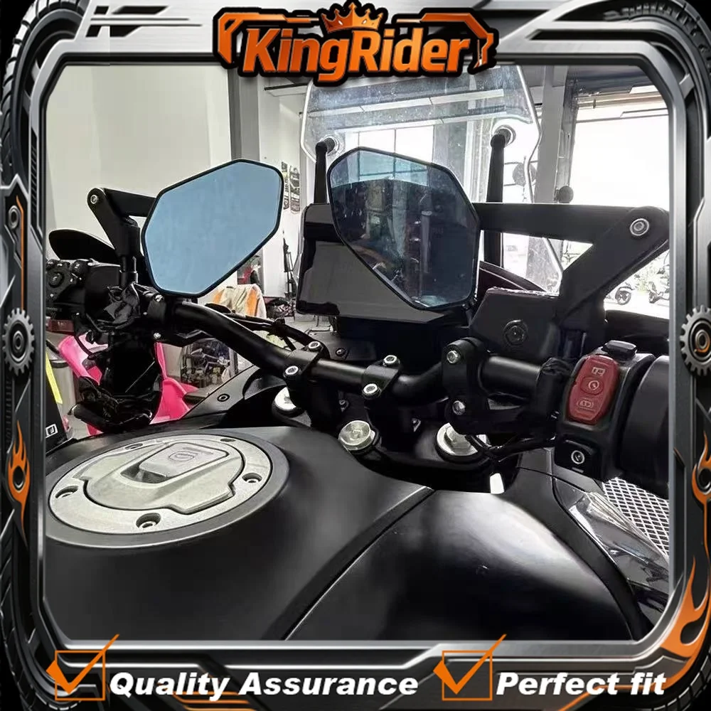 【Supreme quality】Carbon fiber folding wide-view rearview mirror retrofit suitable for VOGE DS525 DS625X900X 650300DS