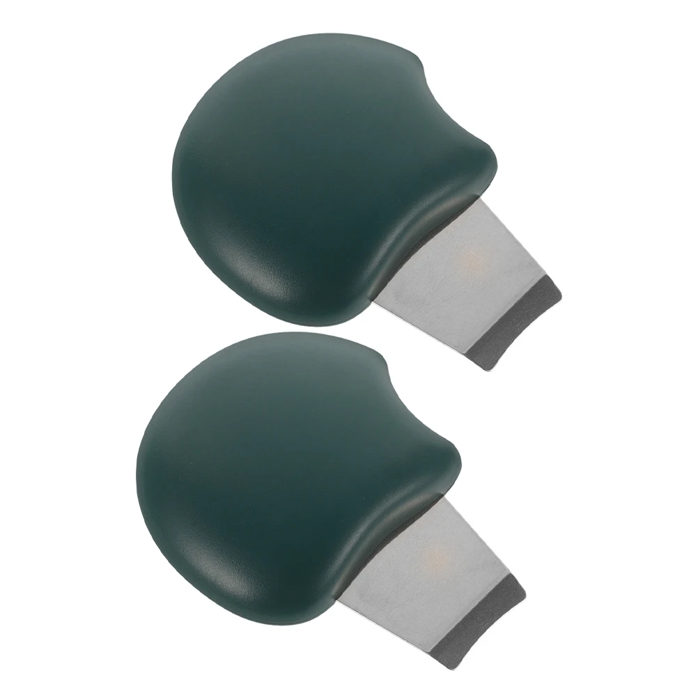 2 pz In Acciaio Inox Comedone Naso Viso Estrattore Dei Pori Strumento di Depilazione Incarnita Portatile Cura Della Pelle Spatola Brufolo di Rimozione Per