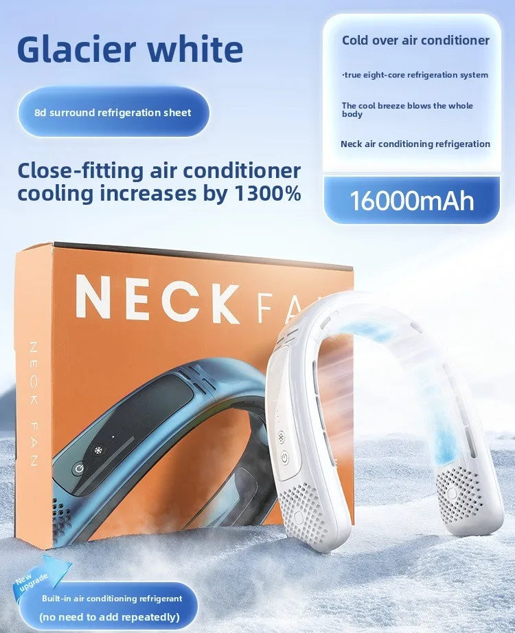 2025 새로운 교수형 팬 에어컨 냉각 모델 휴대용 자동 미니 USB 충전