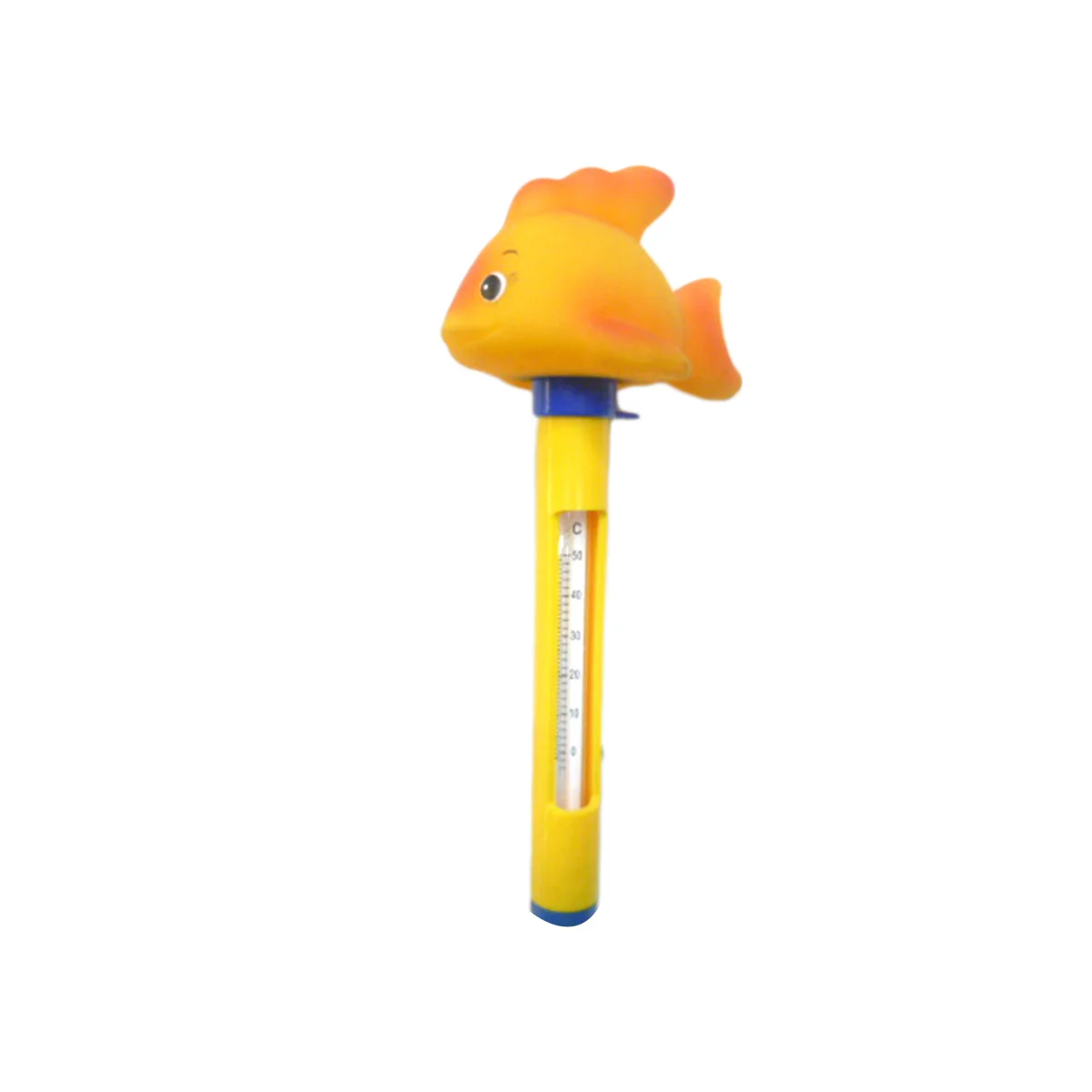 

Floating Yellow Pool Thermometer Fish Shape Durable Plastic Ideal for Indoor Outdoor Swimming Pool Hot Tub Spa Aquarium